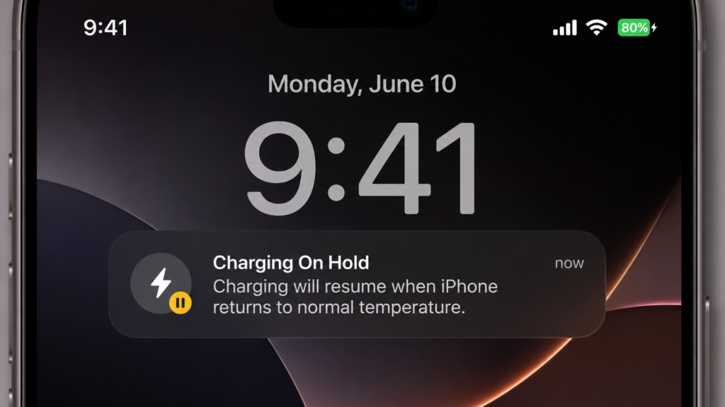 iphone-overheating-charging-on-hold
